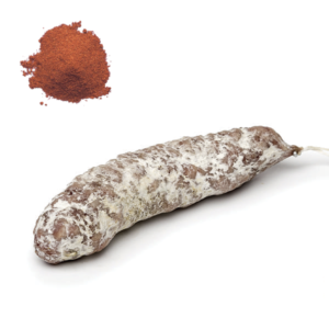 Saucisson tandoori artisanal, charcuterie d'Auvergne aux épices indiennes